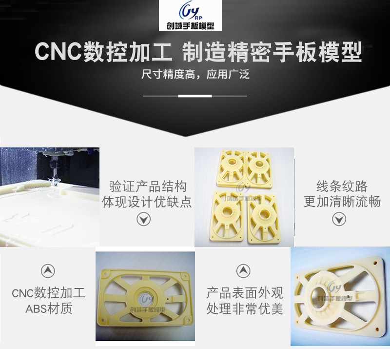 喇叭網手板模型